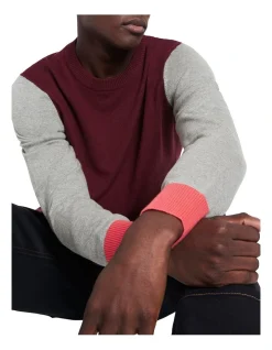 Marcs Kiama Crew Neck Knit In Merlot -Coats Sales Store 912782800 4 720x928