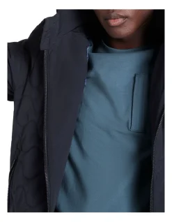 Marcs Jayden Wadded Jacket In Navy -Coats Sales Store 912785950 4 720x928