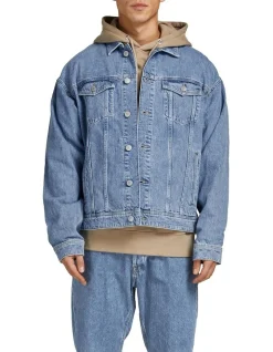 Jack & Jones Jean Jacket In Blue Denim