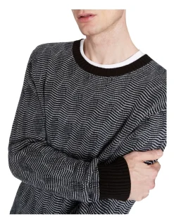 Marcs Pryce Knit Black/White -Coats Sales Store 915036220 4 720x928