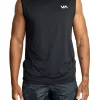 RVCA Sport Vent Muscle Tank Top Black -Coats Sales Store 915226480 1 720x928