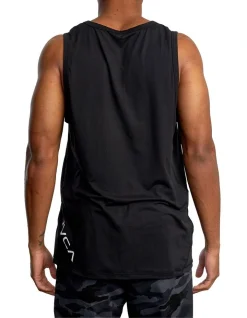 RVCA Sport Vent Tank Black -Coats Sales Store 915257440 3 720x928