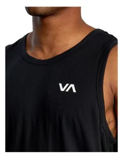 RVCA Sport Vent Tank Black -Coats Sales Store 915257440 4 720x928
