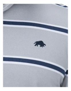 Raging Bull Stripe Pigment Dye 1/4 Zip Sweat In Grey -Coats Sales Store 915452020 5 720x928