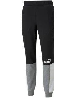 Puma Ess Block Sweatpants Black -Coats Sales Store 916803190 4 720x928