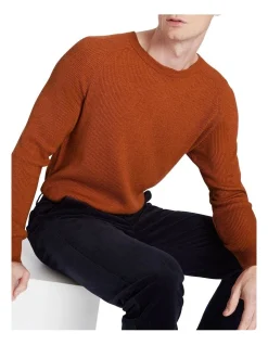 Marcs Barry Crew Knit In Rust -Coats Sales Store 917282170 4 720x928