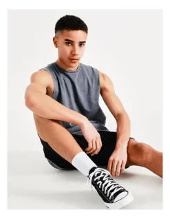 Kenji Balboa Muscle Tank In Navy -Coats Sales Store 918080650 4 720x928