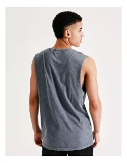 Kenji Balboa Muscle Tank In Navy -Coats Sales Store 918080650 6 720x928