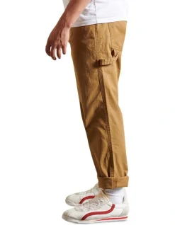Superdry Carpenter Pant Brown -Coats Sales Store 922005730 3 720x928