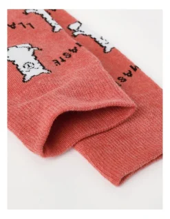 Kenji 1 Pair Llmaste Crew Length Socks In Red -Coats Sales Store 922015720 2 720x928