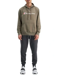 Champion Script Hoodie In Brown -Coats Sales Store 922699720 4 720x928