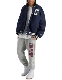 Champion Reverse Weave Collegiate Heritage Jogger In Oxford Heather -Coats Sales Store 923053510 4 720x928