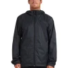 Quiksilver Watermans Waterwind Waterproof Rain Jacket Black