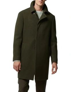 Rodd & Gunn Murchison Coat In Olive
