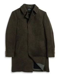 Rodd & Gunn Murchison Coat In Olive -Coats Sales Store 923769370 4 720x928