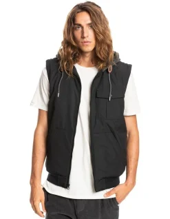 Quiksilver Kasslow Zip-Up Hooded Jacket Black 11 Quiksilver Kasslow Zip-Up Hooded Jacket Black -Coats Sales Store 923864770 4 720x928