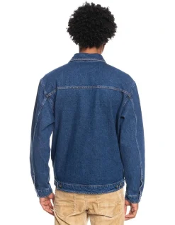 Quiksilver Quik Turn On The Juice Denim Jacket Vintage Indigo -Coats Sales Store 923865400 4 720x928