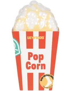 Eat My Socks Popcorn Socks