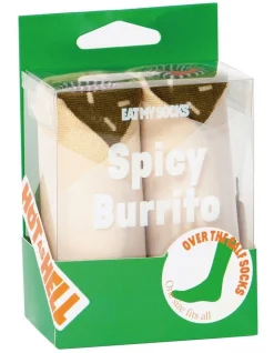 Eat My Socks Spicy Burrito Socks