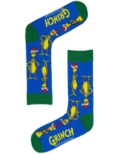 The Grinch Grinch Mean Socks 3-Pack Gift In Multi -Coats Sales Store 924716710 5 720x928