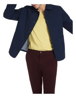 Marcs Jamie Chore Jacket In Navy -Coats Sales Store 925002370 4 720x928