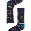 Mitch Dowd Cruzin' Bamboo Crew Socks In Navy -Coats Sales Store 925832080 1 720x928