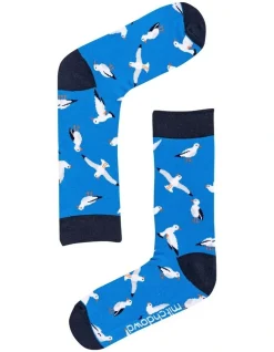 Mitch Dowd Cotton Seaside Mens Socks 3 Pack Gift Box In Multi -Coats Sales Store 925833520 5 720x928