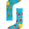 Mitch Dowd Fun Fruits Cotton Crew Odd Socks In Aqua 2 Mitch Dowd Fun Fruits Cotton Crew Odd Socks In Aqua -Coats Sales Store 925948810 1 720x928