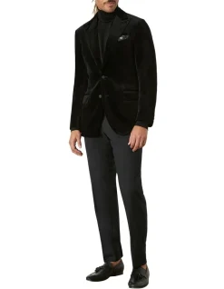 MJ Bale Matera Velvet Jacket In Black -Coats Sales Store 927883810 927862570 5 720x928