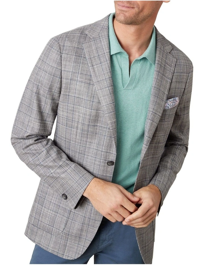 MJ Bale Reefton Jacket In Grey/Blue 4 MJ Bale Reefton Jacket In Grey/Blue - Image 2