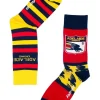 Foot-ies Adelaide Crows Heritage Socks 2 Pack