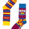 Foot-ies Brisbane Lions Heritage Stripe 2 Pack Cotton Socks In Maroon -Coats Sales Store 928577710 1 720x928