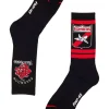 Foot-ies Essendon Bombers Heritage Sneaker Socks 2 Pack Cotton In Red/Black -Coats Sales Store 928579060 1 720x928