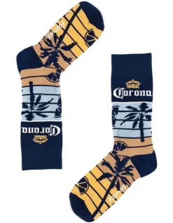 Foot-ies Corona Summer Socks 2 Pack In Blue/Navy -Coats Sales Store 928580680 5 720x928