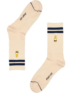 Foot-ies Retro Corona Sneaker Socks 2 Pack In Cream 10 Foot-ies Retro Corona Sneaker Socks 2 Pack In Cream -Coats Sales Store 928580770 3 720x928
