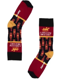 Foot-ies Carlton Draught Socks 2 Pack In Multi -Coats Sales Store 928580950 5 720x928