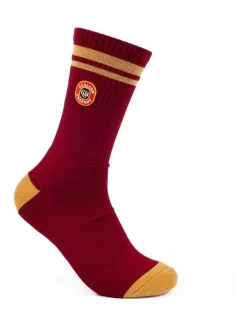 Foot-ies Carlton Draught Sneaker Socks 2 Pack In Cream/Maroon -Coats Sales Store 928581040 6 720x928