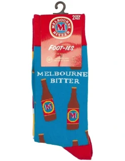 Melbourne Bitter Socks 2 Pack In Blue/Red 11 Melbourne Bitter Socks 2 Pack In Blue/Red -Coats Sales Store 928581220 3 720x928