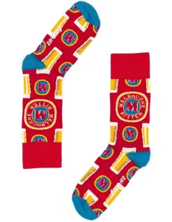 Melbourne Bitter Socks 2 Pack In Blue/Red 13 Melbourne Bitter Socks 2 Pack In Blue/Red -Coats Sales Store 928581220 5 720x928