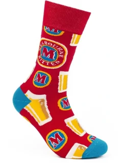 Melbourne Bitter Socks 2 Pack In Blue/Red 15 Melbourne Bitter Socks 2 Pack In Blue/Red -Coats Sales Store 928581220 7 720x928