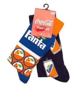 Coke Fanta Socks 2 Pack In Multi -Coats Sales Store 928581670 2 720x928