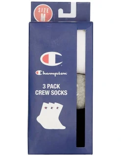 Champion 3 Pack Logo Crew Socks In Multi 7 Champion 3 Pack Logo Crew Socks In Multi -Coats Sales Store 928803790 3 720x928