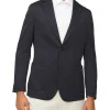 Calvin Klein Puppytooth Knit Blazer In Navy 2 Calvin Klein Puppytooth Knit Blazer In Navy -Coats Sales Store 928885510 1 720x928