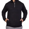 Bucks Casual Todd Half Zip In Black -Coats Sales Store 929269270 1 720x928