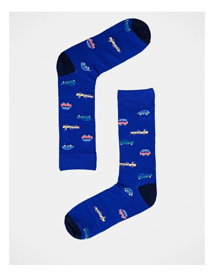 Reserve Cars Bamboo Fashion Socks 3 Pack 5 Reserve Cars Bamboo Fashion Socks 3 Pack - Image 3