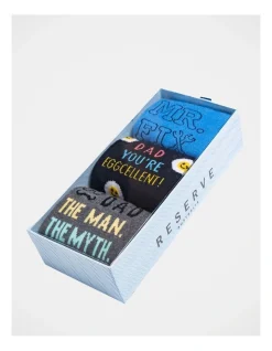 Reserve Dad Socks Gift 3 Pack Gift Box In Blue Multi 11 Reserve Dad Socks Gift 3 Pack Gift Box In Blue Multi -Coats Sales Store 929319760 5 1 720x928