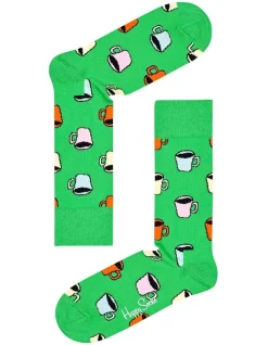 Happy Socks My Cuppa Socks In Green