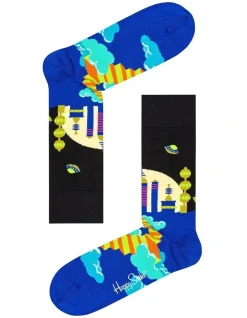 Happy Socks City Socks In Blue