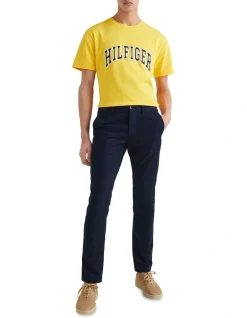 Tommy Hilfiger Bleecker Honeycomb Pant In Desert Sky