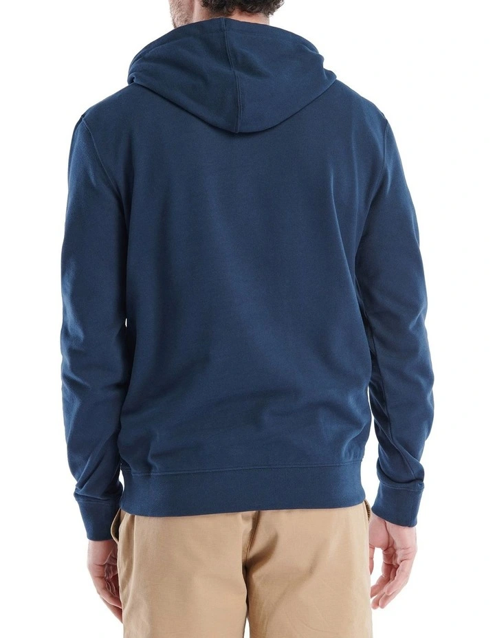 Barbour Hetton Hoodie In Navy 4 Barbour Hetton Hoodie In Navy - Image 2
